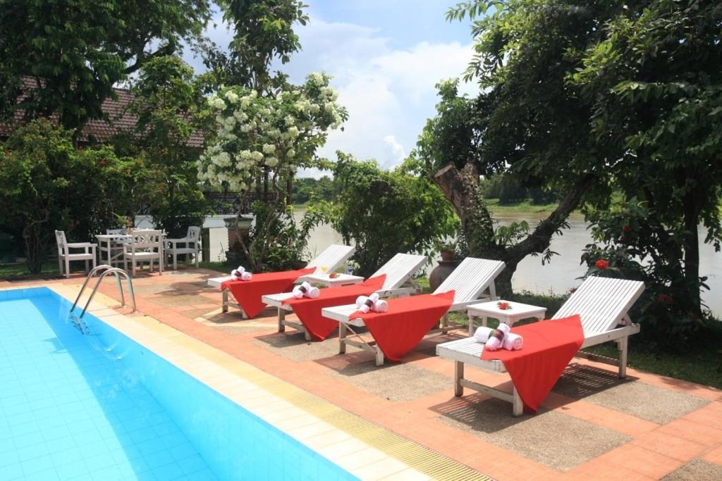 Vansana Nam Ngum Resort Vientiane Bagian luar foto